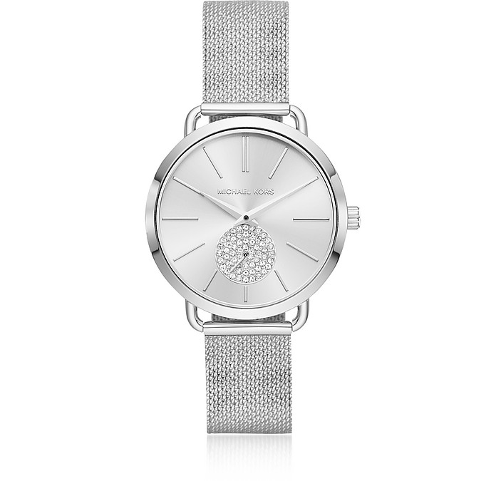 Reloj de acero inoxidable para mujer Michael Kors Portia - Michael Kors