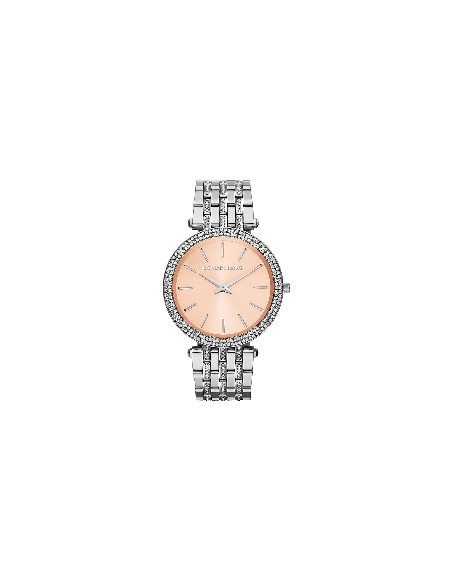 Michael Kors Designer Women's Watches Women's Quartz Analogue Watch In Metallic