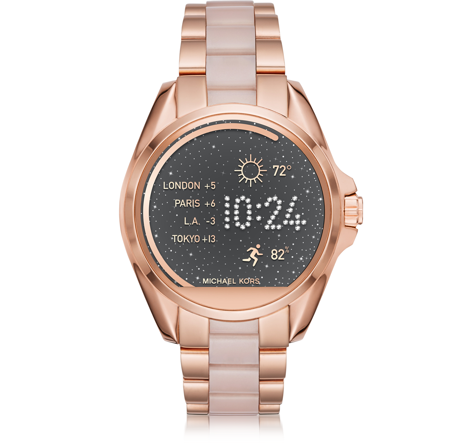Michael Kors Rose Gold-Tone Stainless 