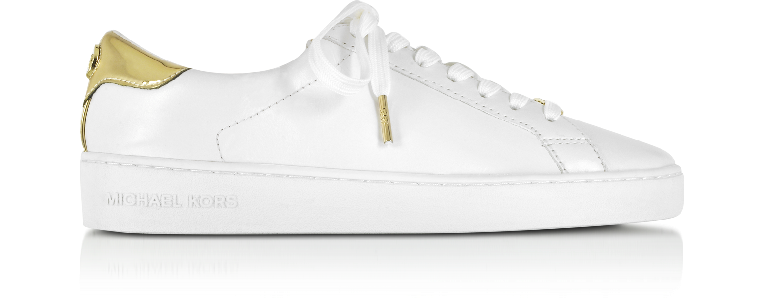 white michael kors sneakers