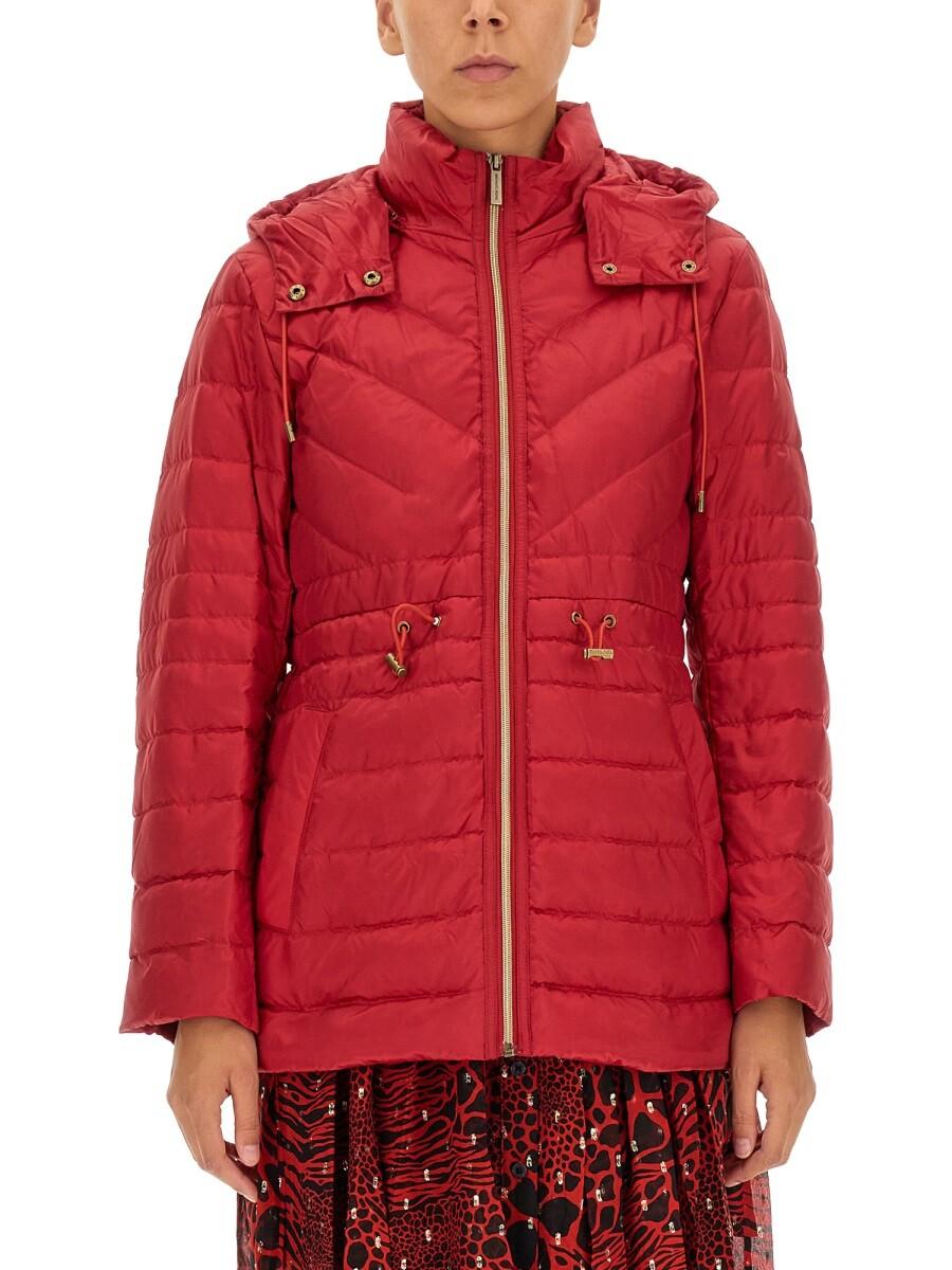 Michael Kors Down Jacket With Logo M at FORZIERI