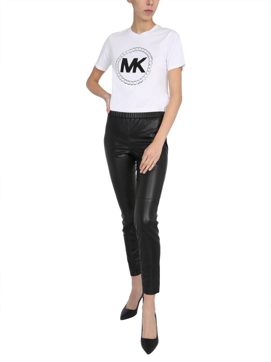 MICHAEL Michael Kors Skinny Leggings 'FAUX' in Black