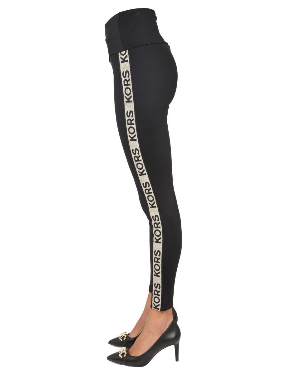 Michael Kors Leggings With Logoed Band M at FORZIERI