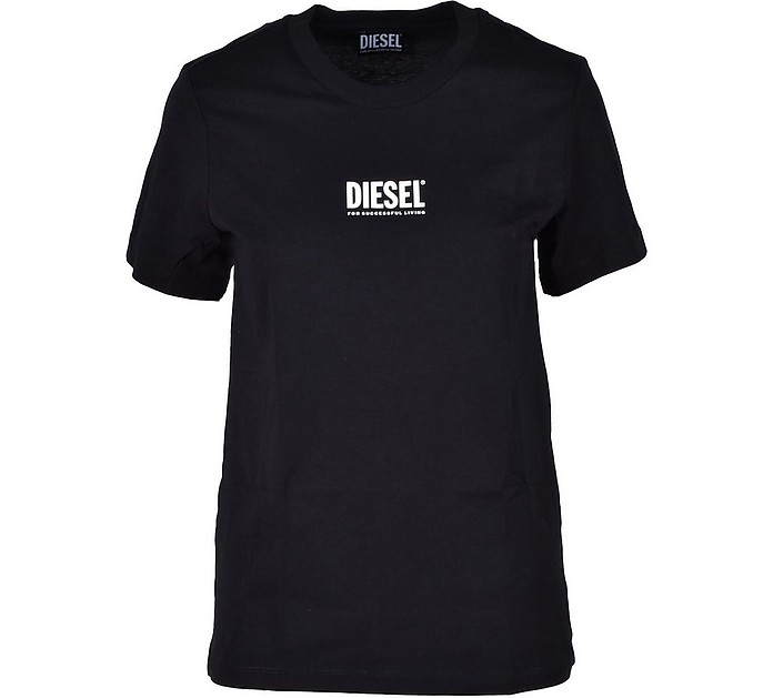 Women's Black T-Shirt - Diesel