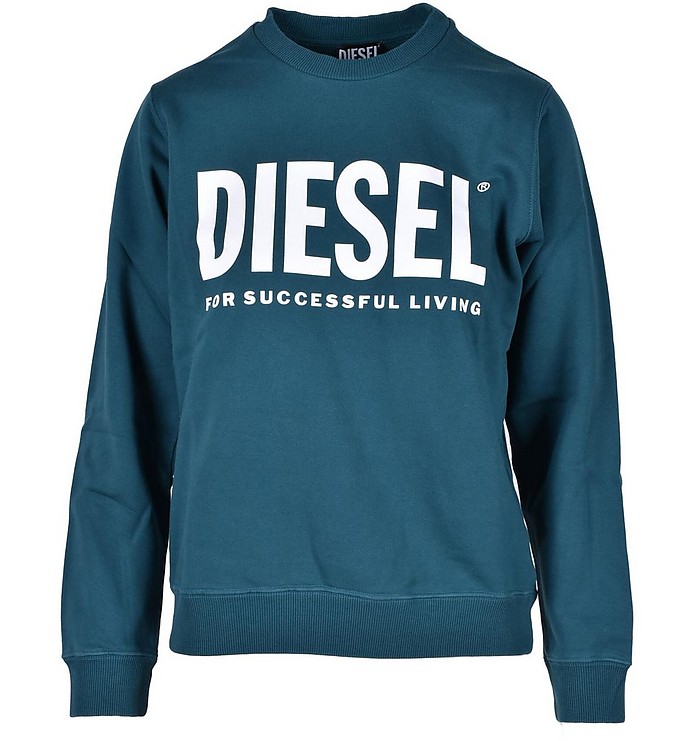 Women's Green Sweatshirt - Diesel