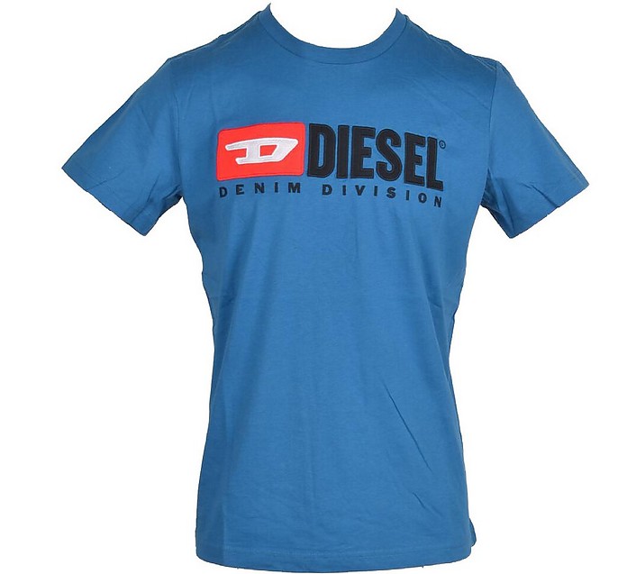 Men's Blue T-Shirt - Diesel