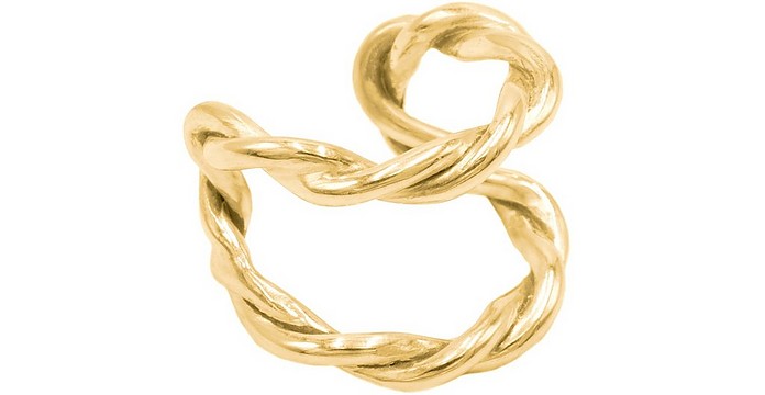 Hold Me Gold Plated Sterling Silver Ring - Ilaria Ludovici Jewelry