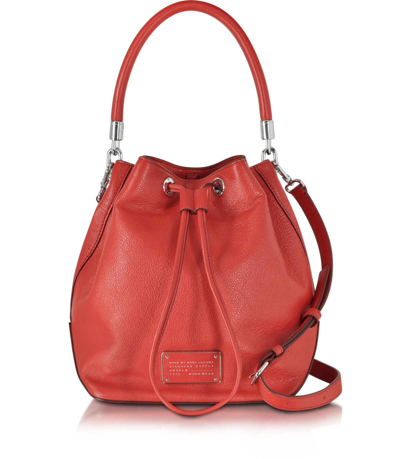 Marc by Marc Jacobs New Too Hot To Handle Large Cambridge Red ...