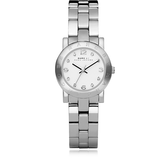 Mini Amy 26 MM Silver Tone Stainless Steel Women's Watch - Marc by Marc Jacobs