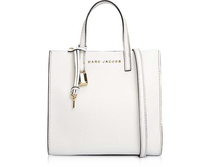Grainy Leather The Mini Grind Tote Bag - Marc Jacobs