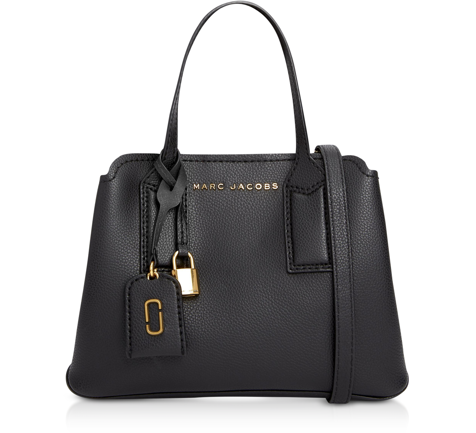 Snapshot leather crossbody bag Marc Jacobs Black in Leather - 34908634