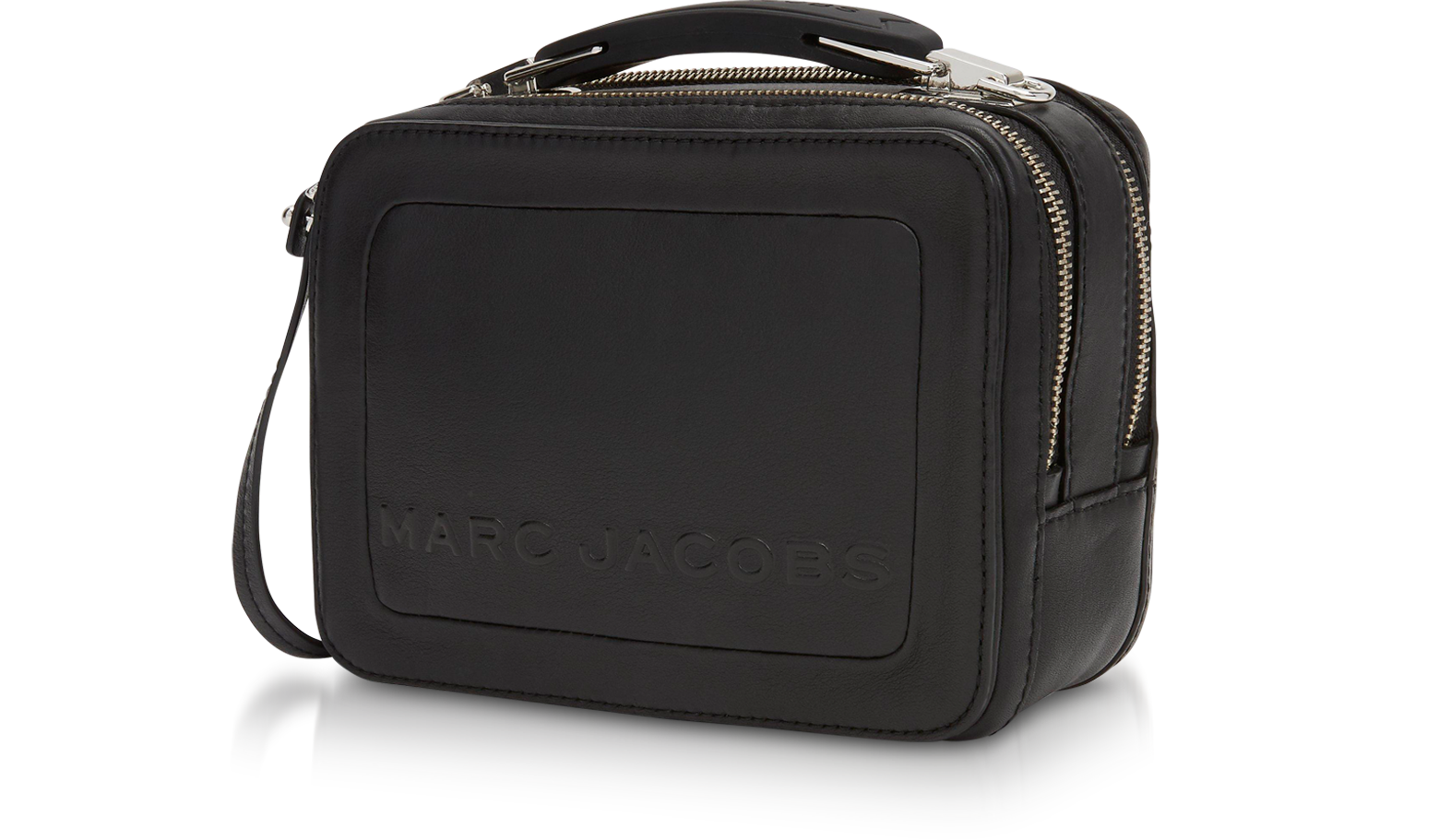 Marc Jacobs Mini Box Black Leather Cross-Body Bag