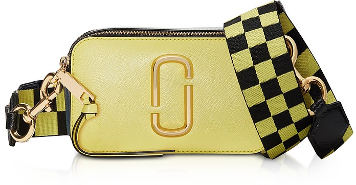 The Snapshot Small Camera Bag in Pelle Color-Block - Marc Jacobs