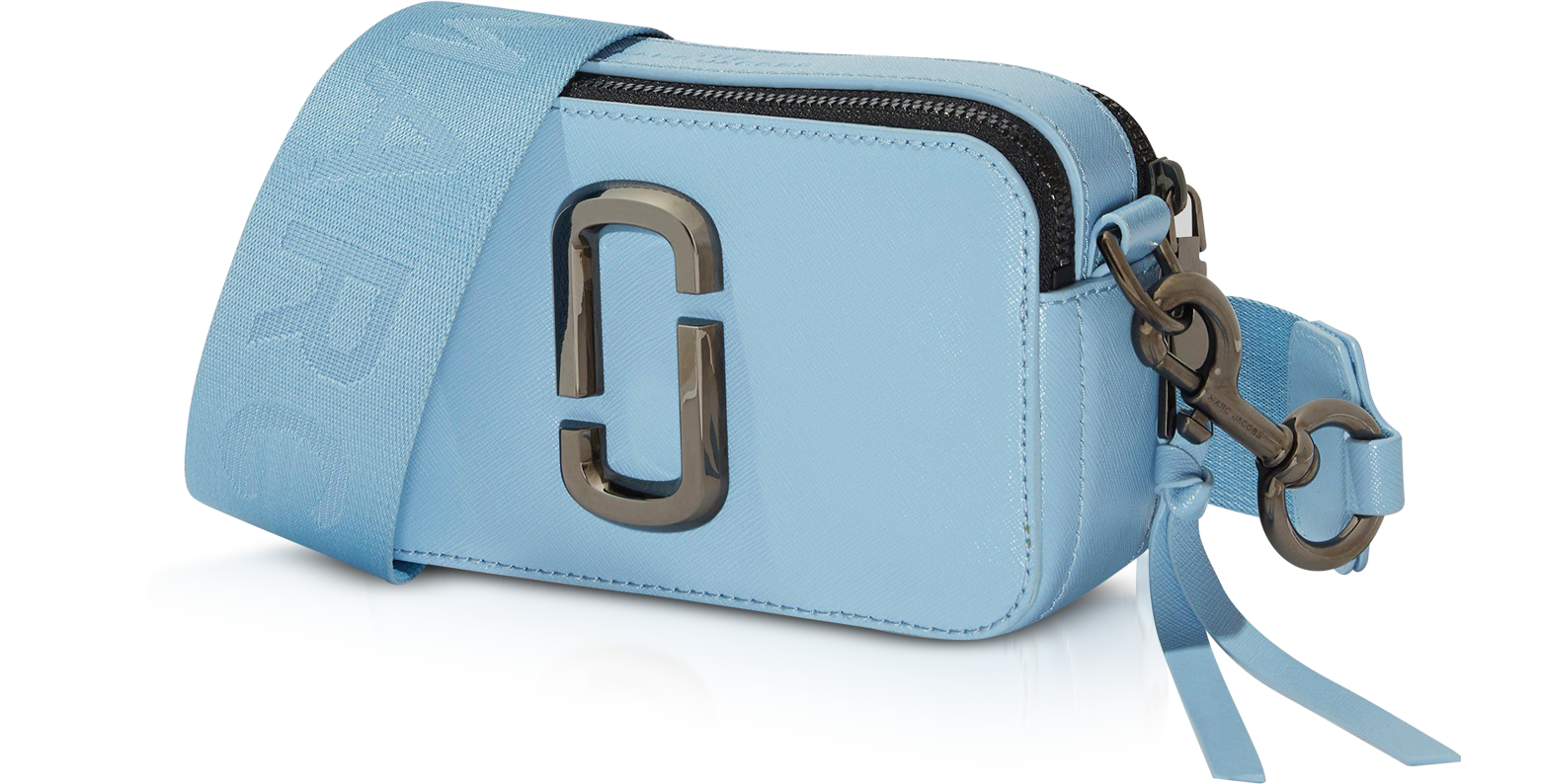 Marc Jacobs Light Blue Snapshot DTM Small Saffiano Leather Camera