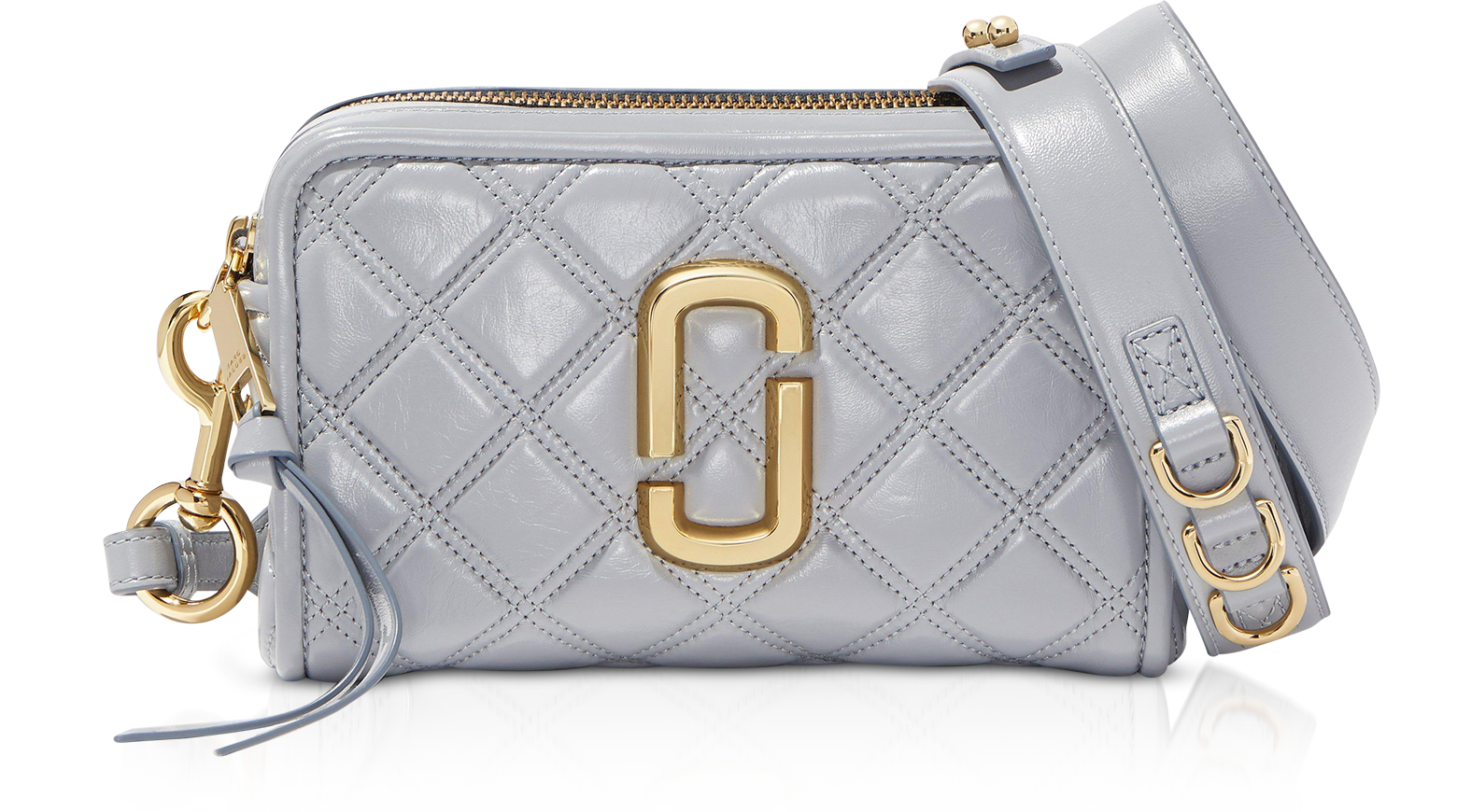 Marc Jacobs / マーク ジェイコブス グレイ The Quilted Softshot 21 ...
