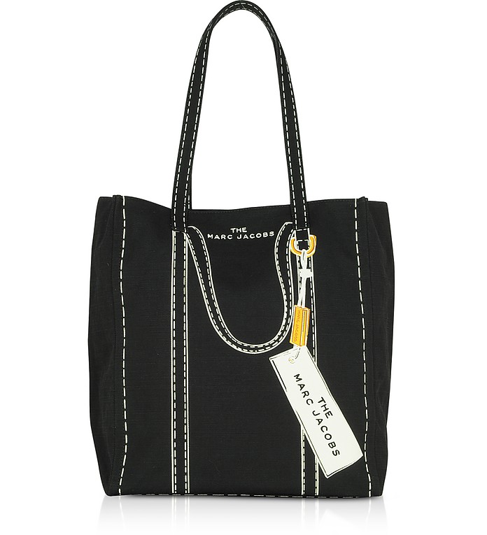 The Tag Tote 31 Cotton & Linen Tote Bag - Marc Jacobs