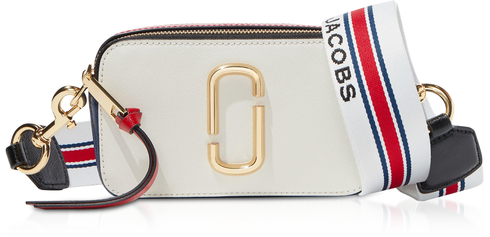 Marc Jacobs White The Snapshot Small 