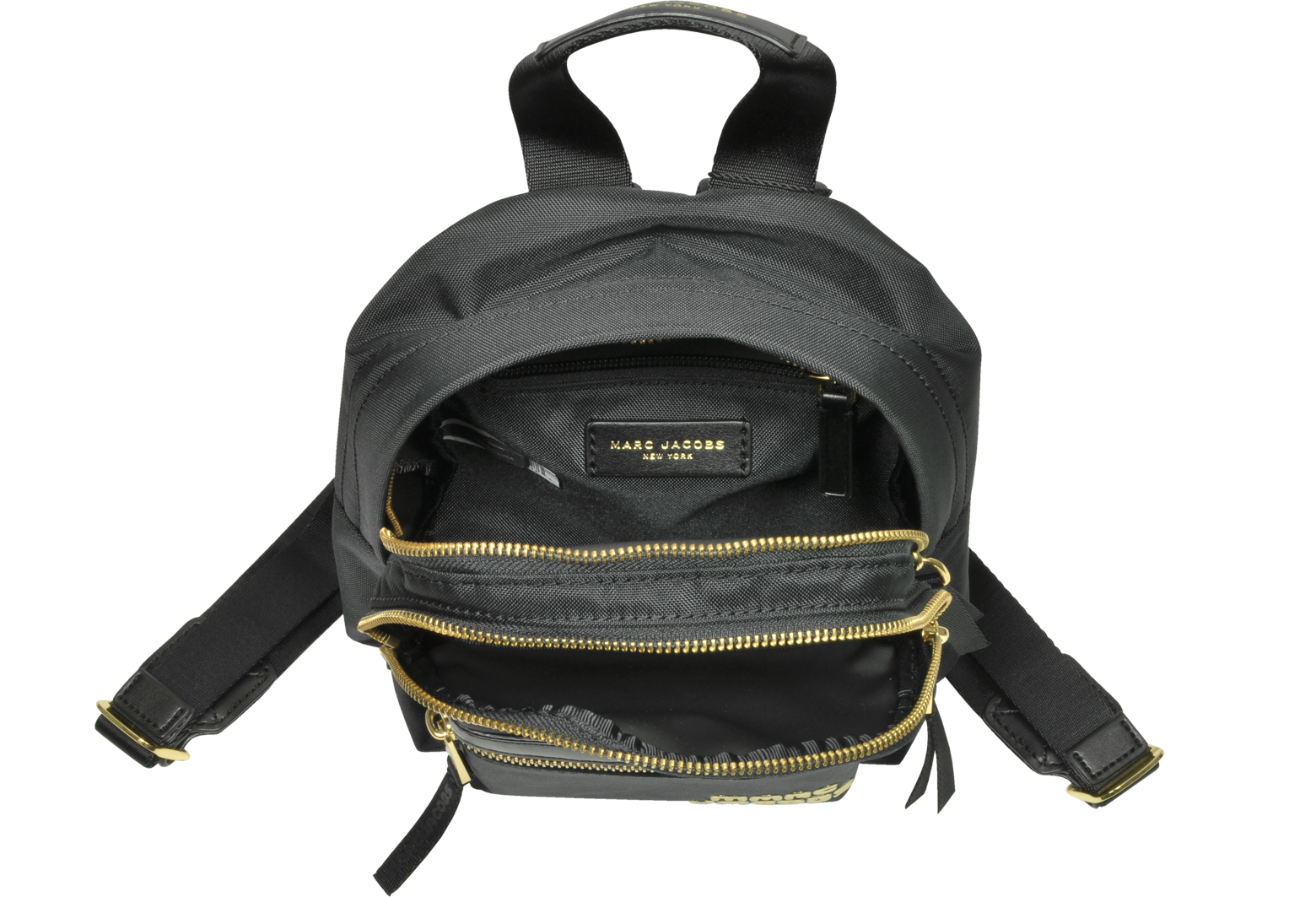 MARC JACOBS Trek Pack Mini Nylon Backpack fuchsia