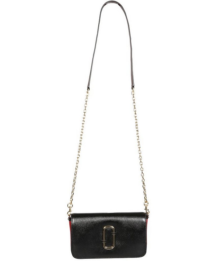 Snapshot Wallet With Shoulder Strap - Marc Jacobs
