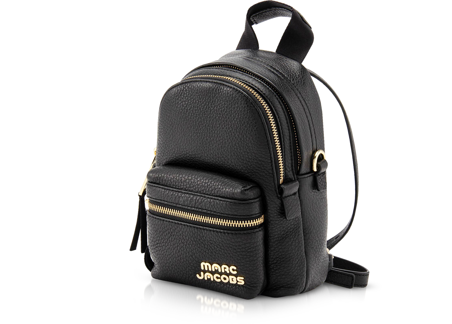 Marc Jacobs Trek Black Leather Micro Backpack at FORZIERI Australia