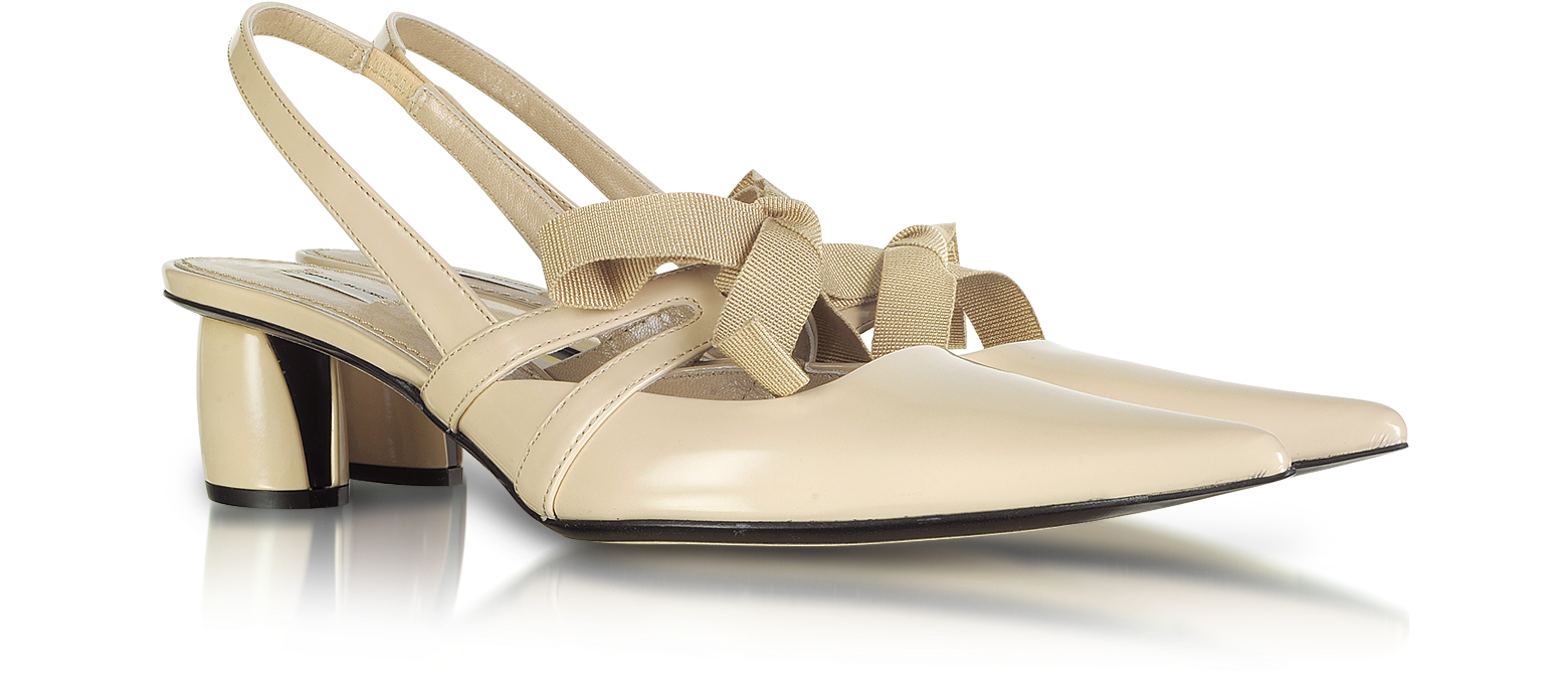 marc jacobs slingback pump with bow