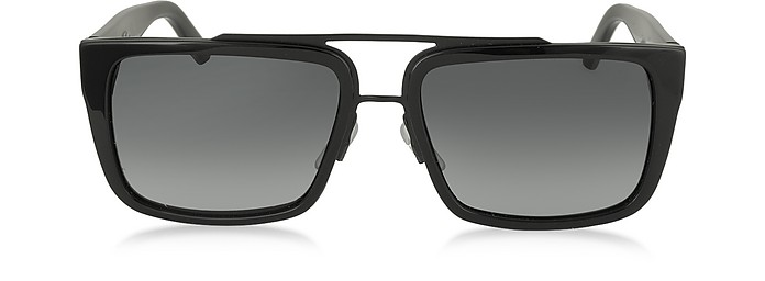 MARC 57/S Acetate Rectangular Aviator Men's Sunglasses - Marc Jacobs