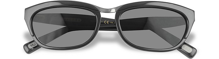 Teacup Sonnenbrille in schwarz - Marc Jacobs