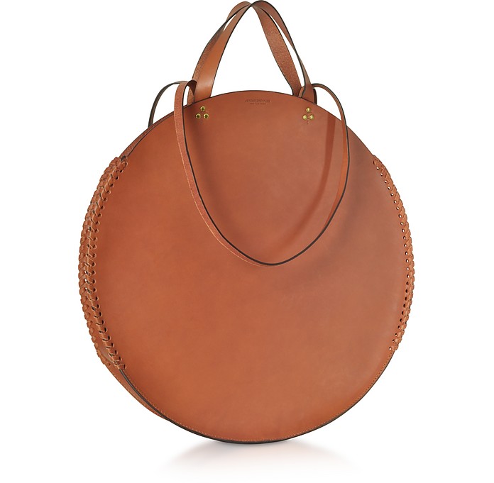 Hector Gold Round Tote Bag