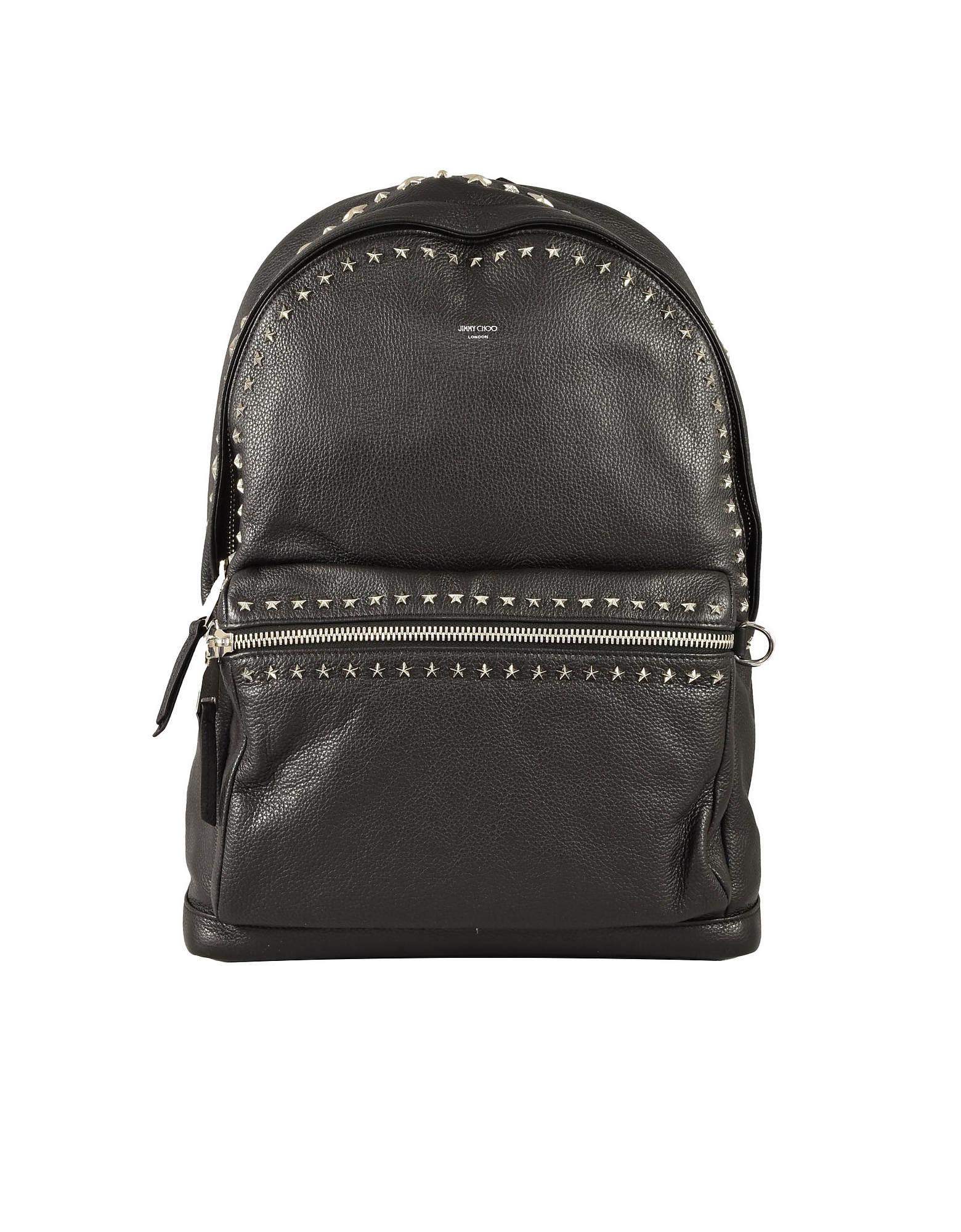 Jimmy Choo Designer Men's Bags Men's Black Backpack In Noir