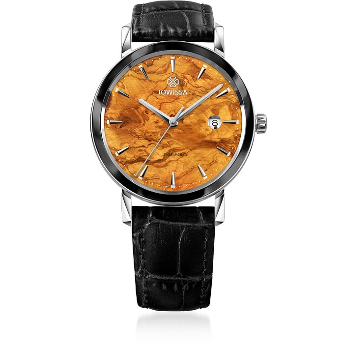 Magno Swiss Men's Watch w/ Leather Strap - Jowissa