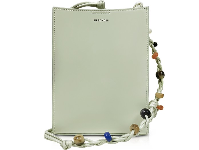 Tangle Small Beads Laurel Calf Leather Shoulder Bag