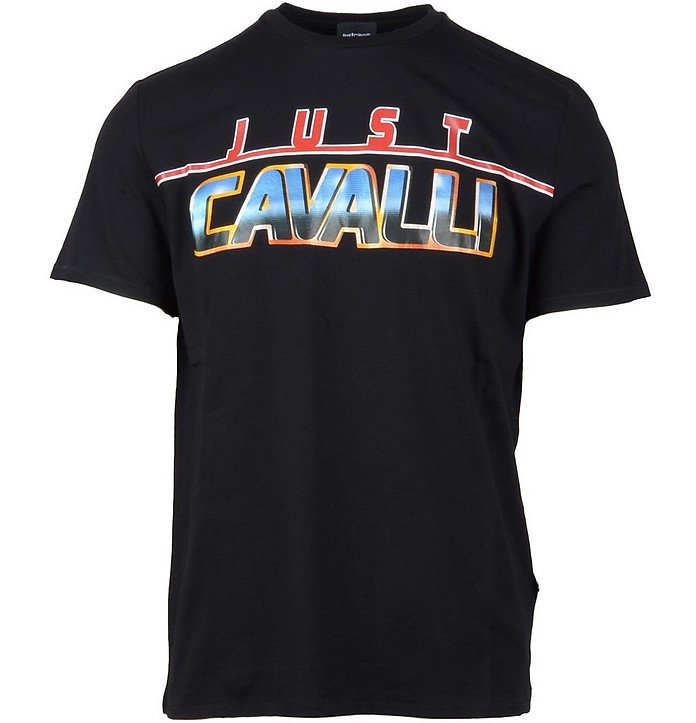 Men's Black T-Shirt - Just Cavalli