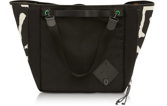 Nylon Tote Bag Shopper in Tessuto Bicolore - JW Anderson