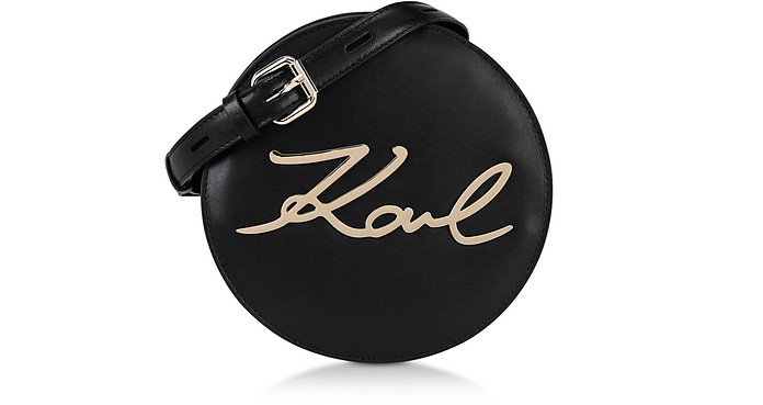 K/Signature Round Crossbody Bag - Karl Lagerfeld