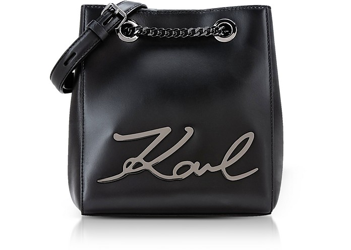 K/Signature Bucket Bag - Karl Lagerfeld