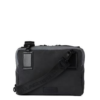 Valentino Black Nylon Crossbody Bag at FORZIERI