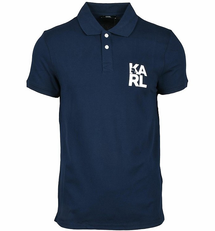 Men's Navy Blue Shirt - Karl Lagerfeld