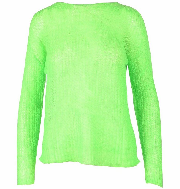Women's Green Sweater - Pink Memories