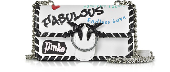 Mini Love Fabulous Leather Shoulder Bag - Pinko