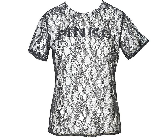 Women's Black T-Shirt - Pinko