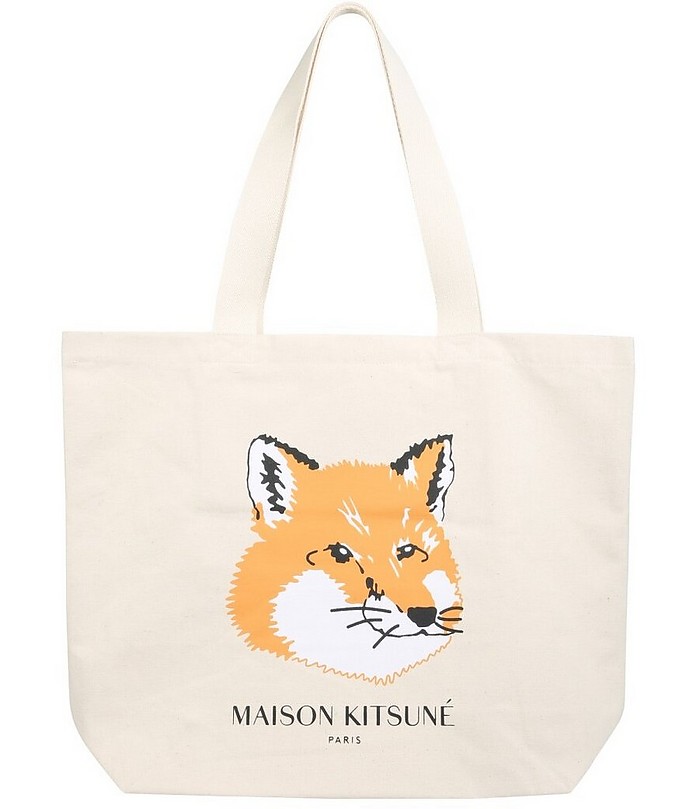 Fox Head Shopping Bag - Maison Kitsuné