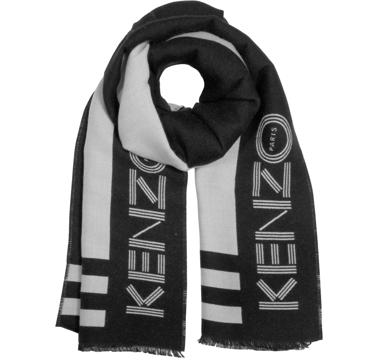 Kenzo Kenzo Sport Wool Mix Winter Scarf 