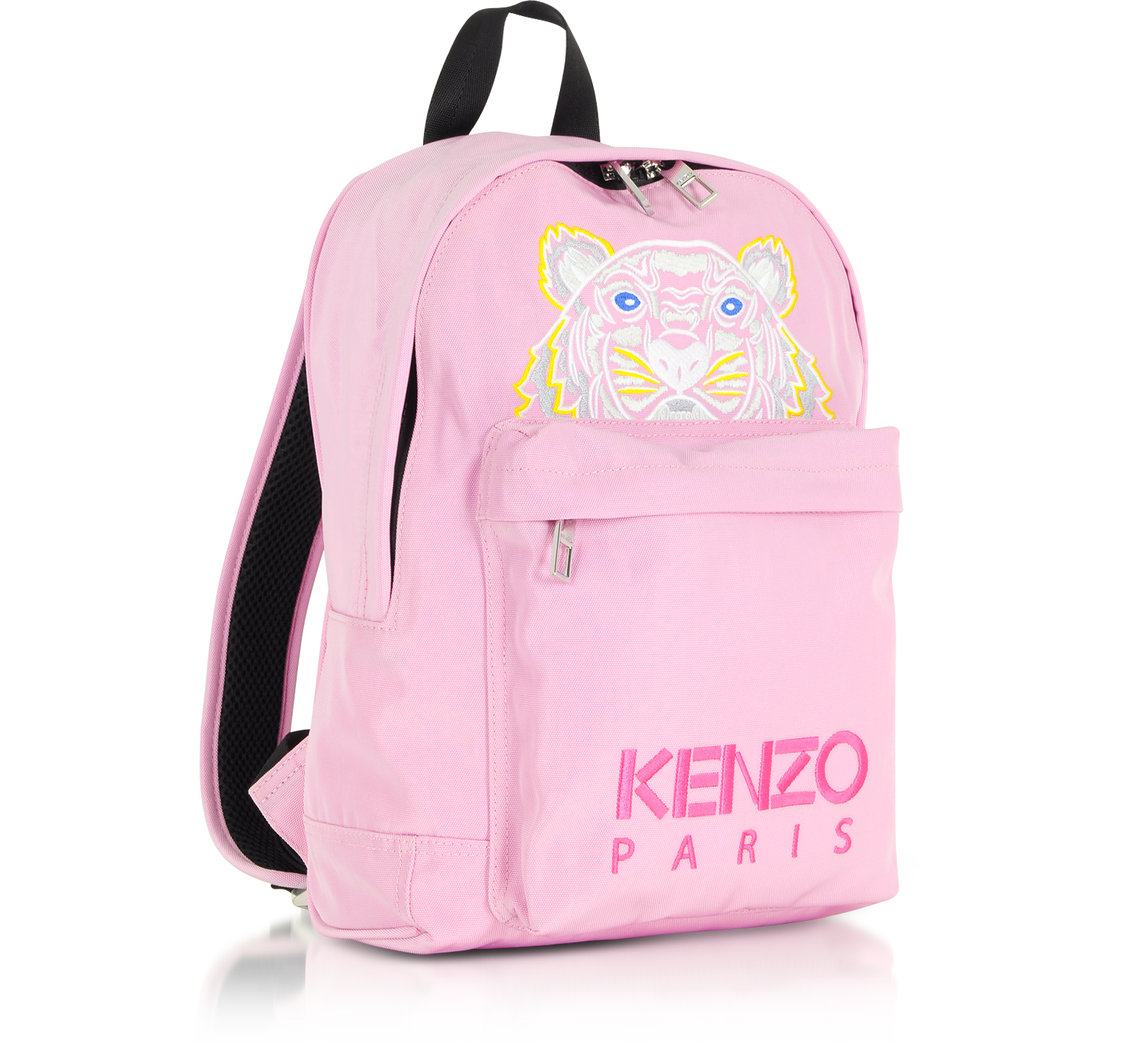Kenzo Flamingo Pink Canvas Medium Tiger 
