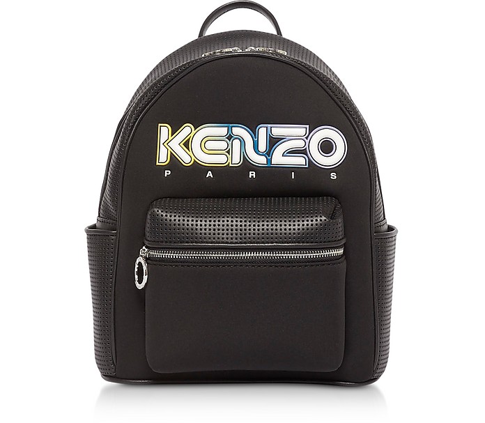 Black Neoprene Kombo Backpack - Kenzo