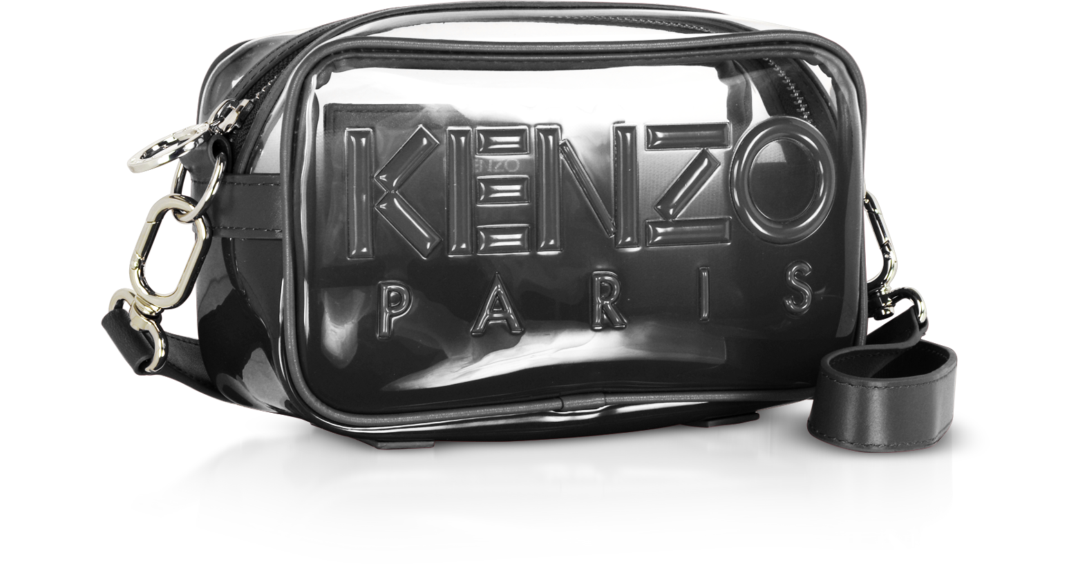 Kenzo Black Transparent Kombo Crossbody bag at FORZIERI