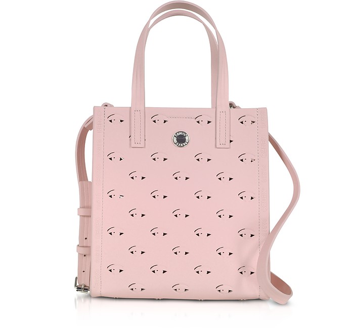 Leather Small Blink Multi-Eye Tote - KENZO / P][