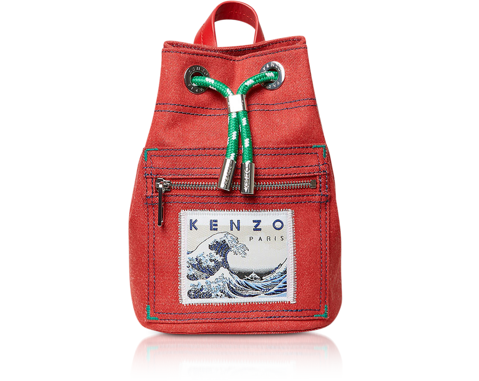 red kenzo backpack