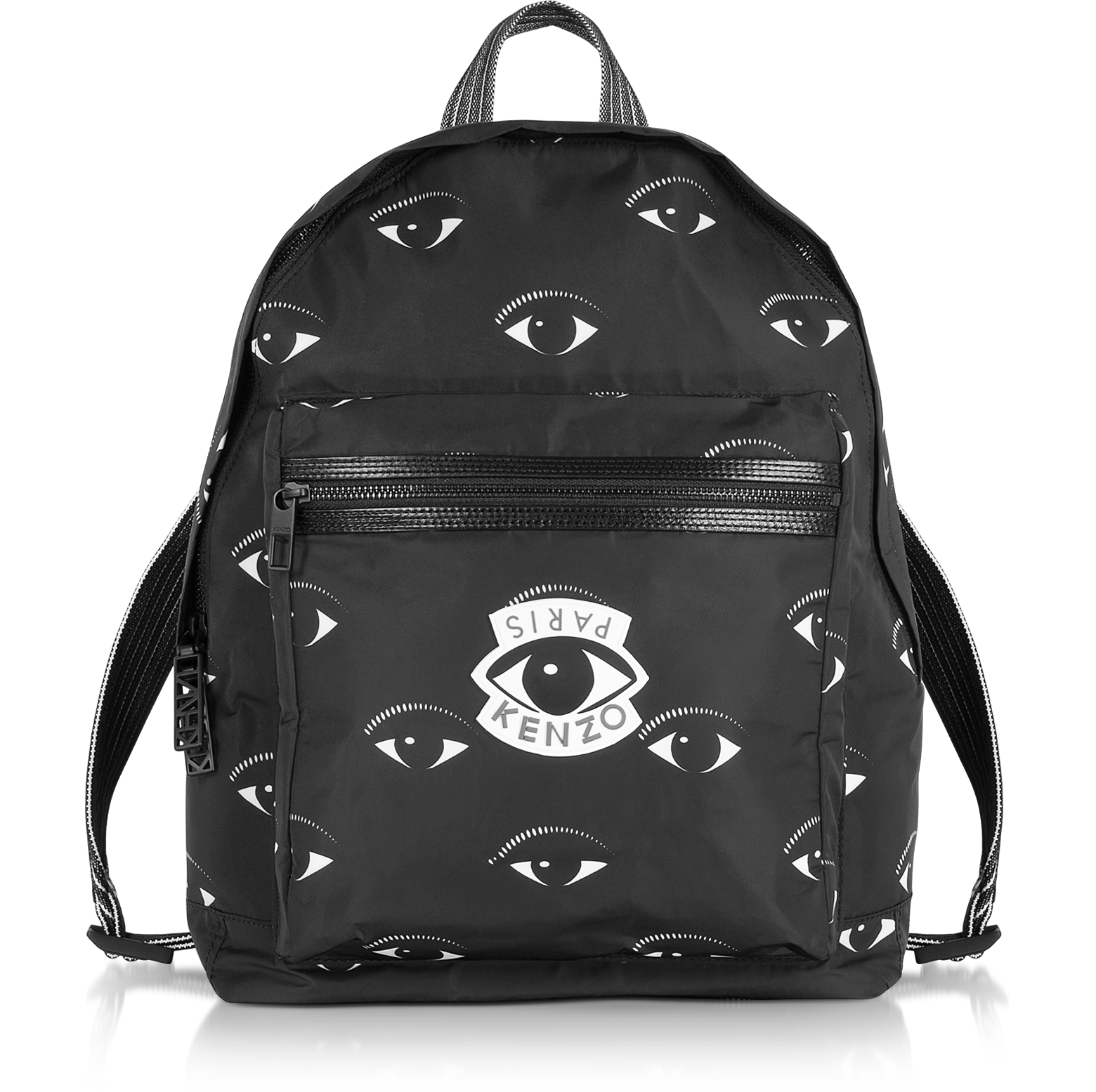 Kenzo Black Fabric Multi Eye Backpack 
