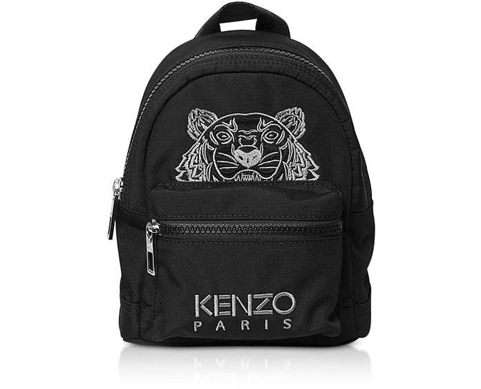 Black Tiger Nylon Mini Backpack - Kenzo