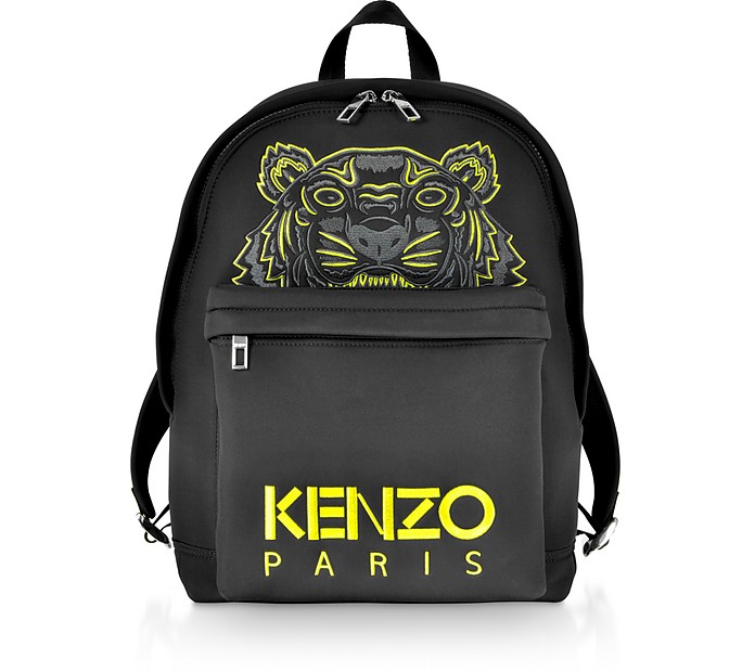 Black Tiger Nylon Backpack - KENZO / P][